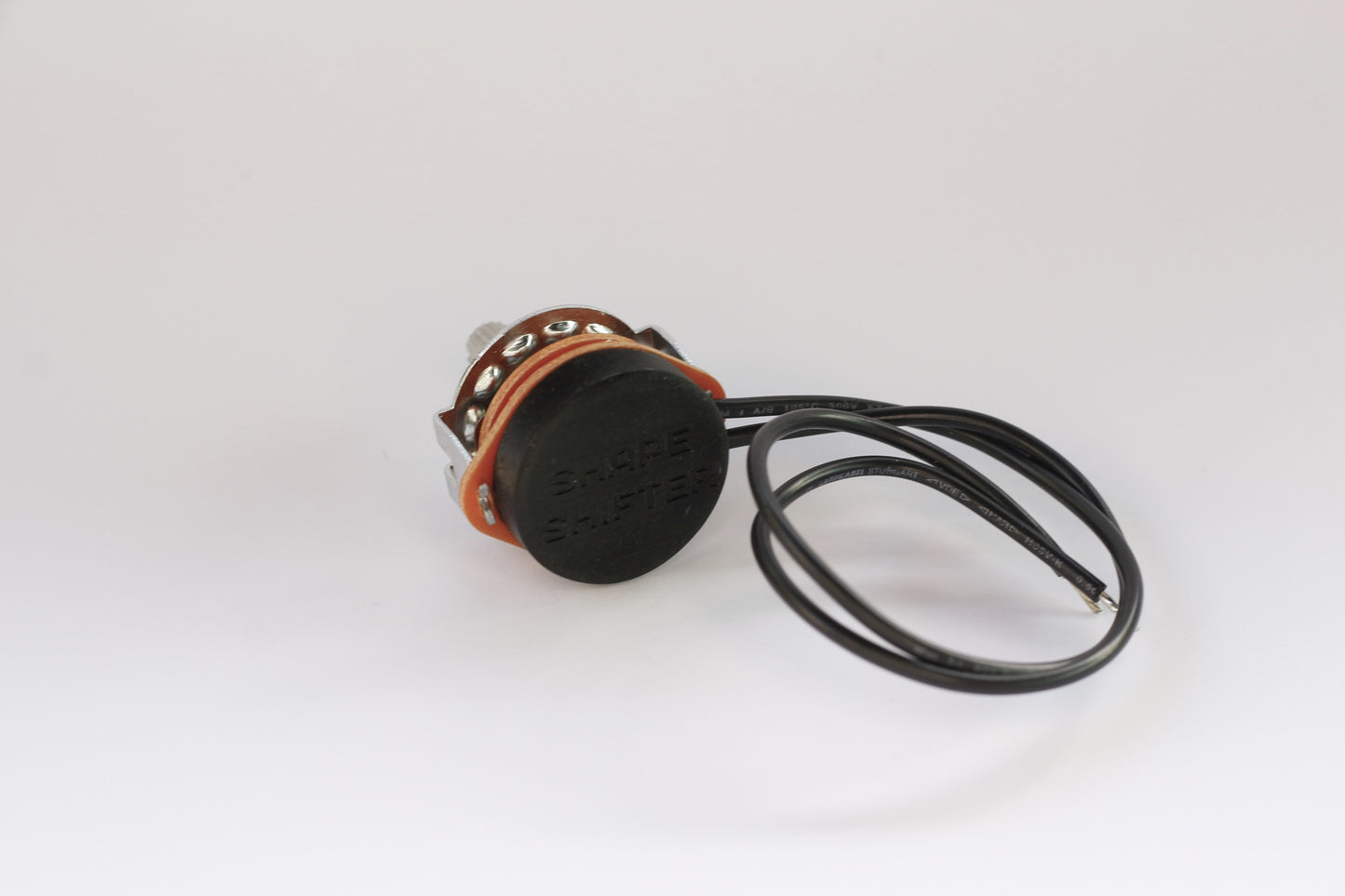 Back view of Shape Shifter Switch guitar tone mod for Stratocaster